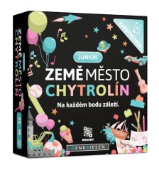 Země město chytrolín: Junior - karetní hra