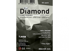 Obaly na karty Diamond Grey (88x125 mm)