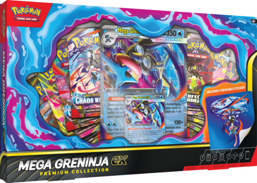 Pokémon TCG: Mega Greninja ex Premium Collection