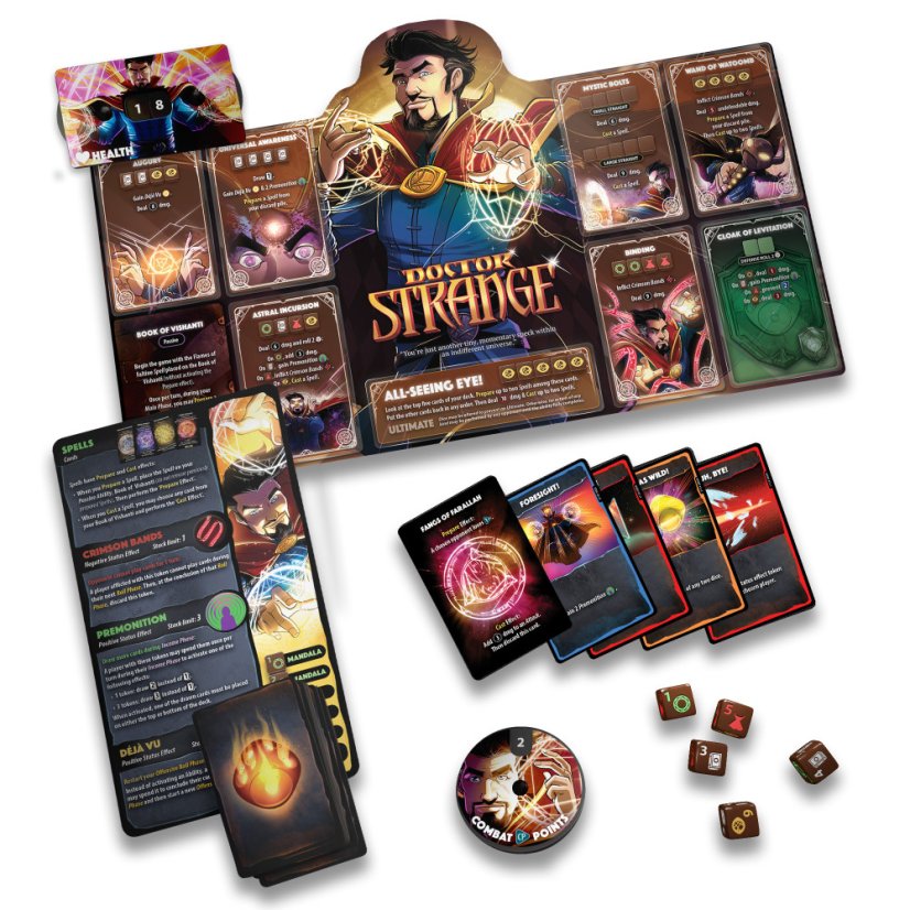 Marvel Dice Throne - Zvýhodněný set, Sada 1 + Sada 2 + 8 promo karet