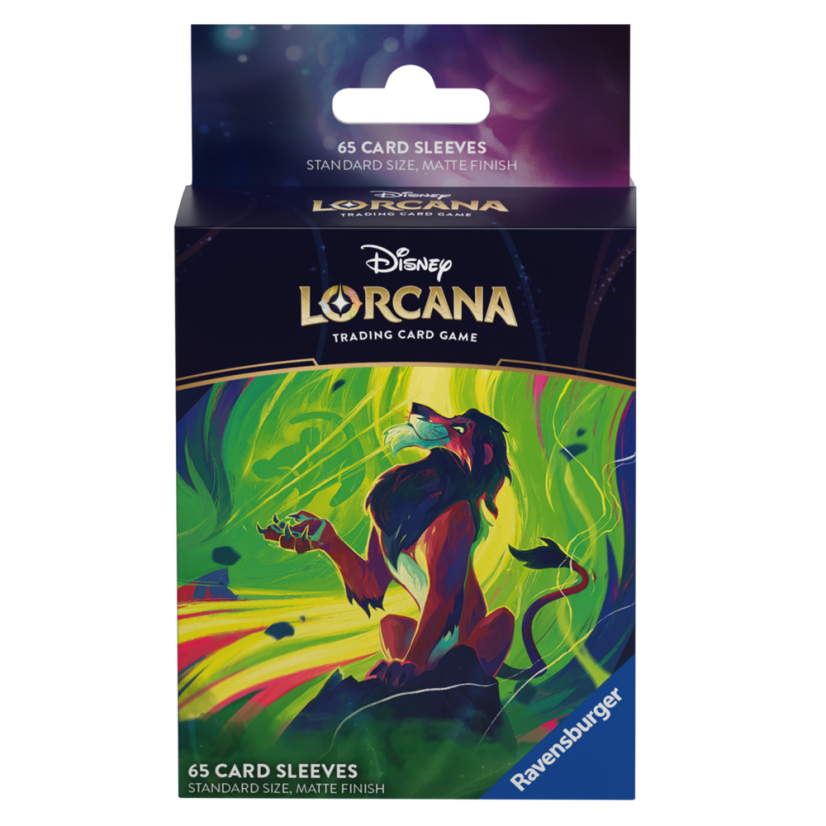 Disney Lorcana - Azurite Sea - Card Sleeves Scar
