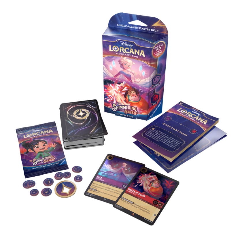 Disney Lorcana - Shimmering Skies - Starter Deck Amethyst & Ruby