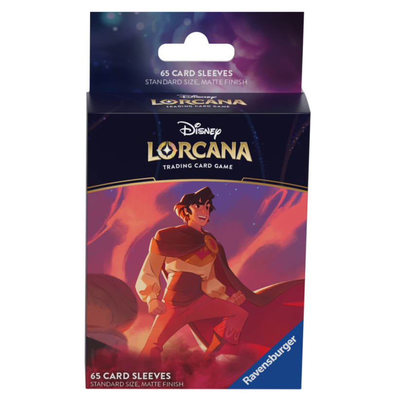 Disney Lorcana - Shimmering Skies - Card Sleeves Aladdin