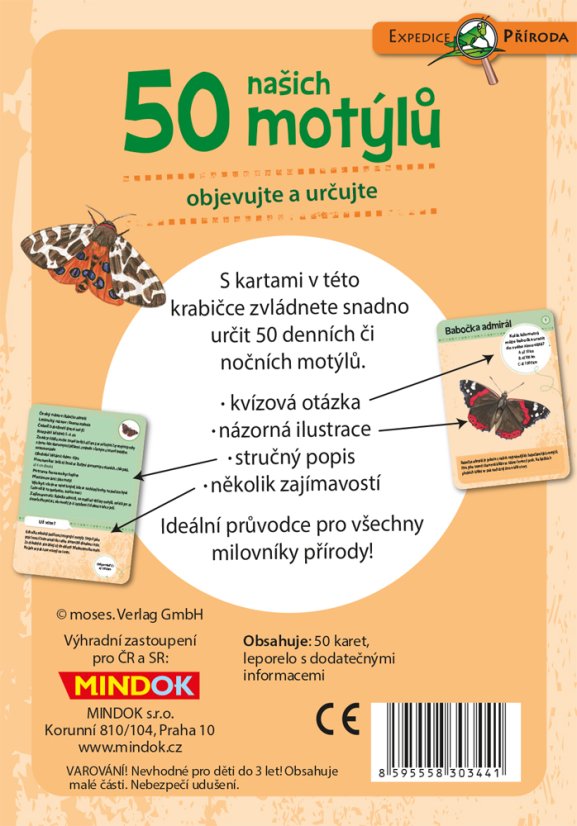 Expedice příroda: 50 našich motýlů