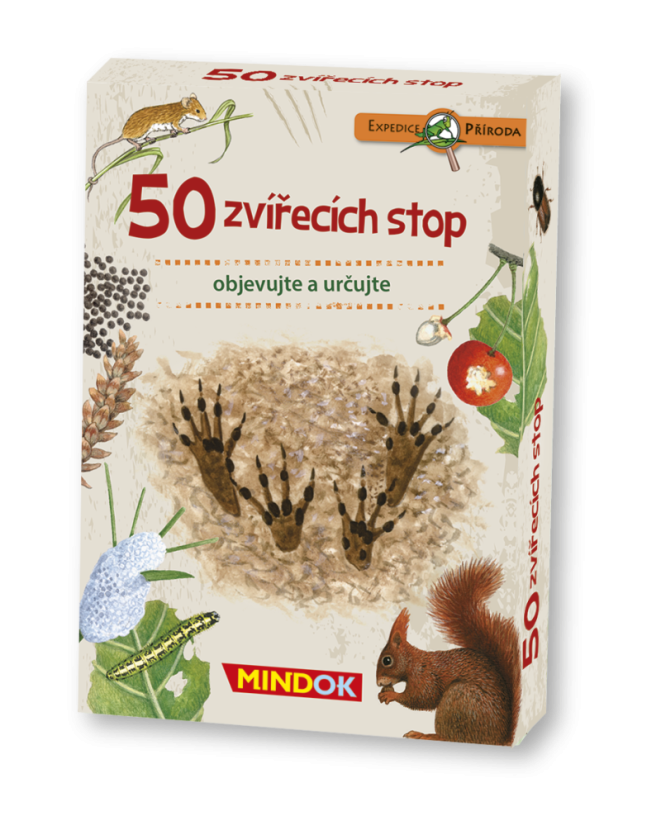 Expedice příroda: 50 zvířecích stop