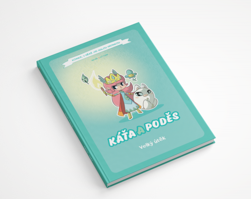 Komiks, v němž jsi malou hrdinkou: Káťa a poděs - Velký útěk