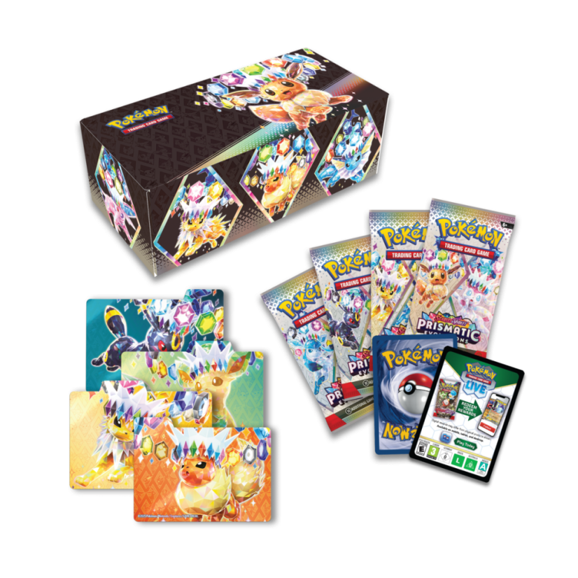 Pokémon Scarlet & Violet Prismatic Evolutions - Surprise Box Collection