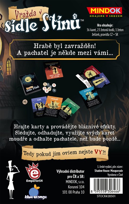 Vražda v sídle Stínů