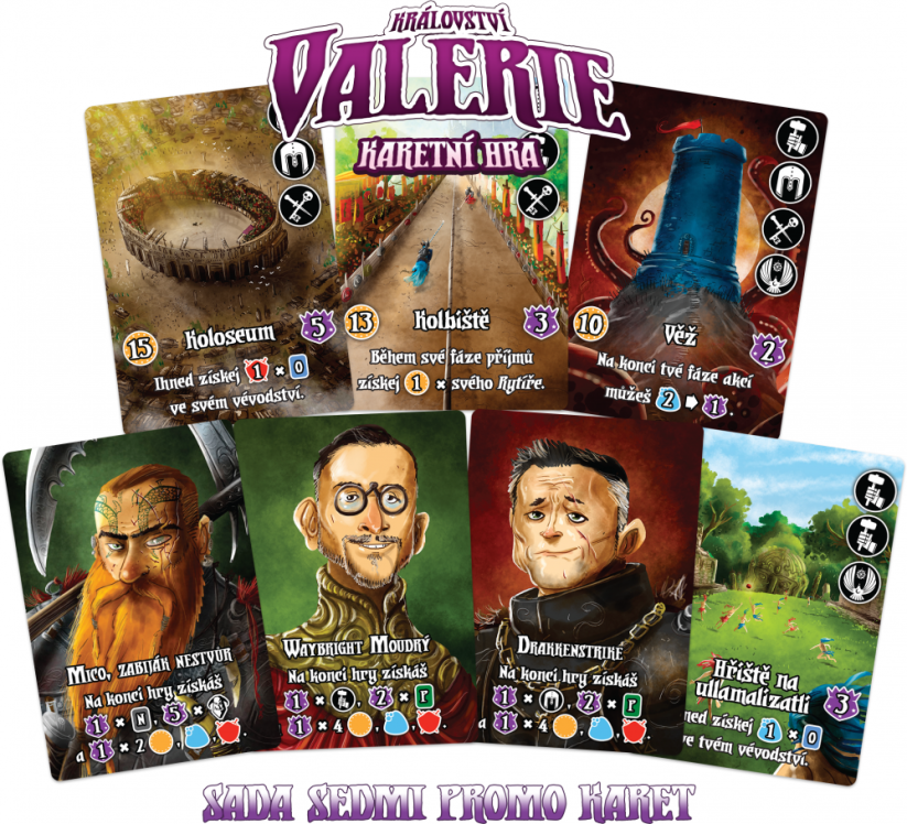 Království Valerie: Karetní hra