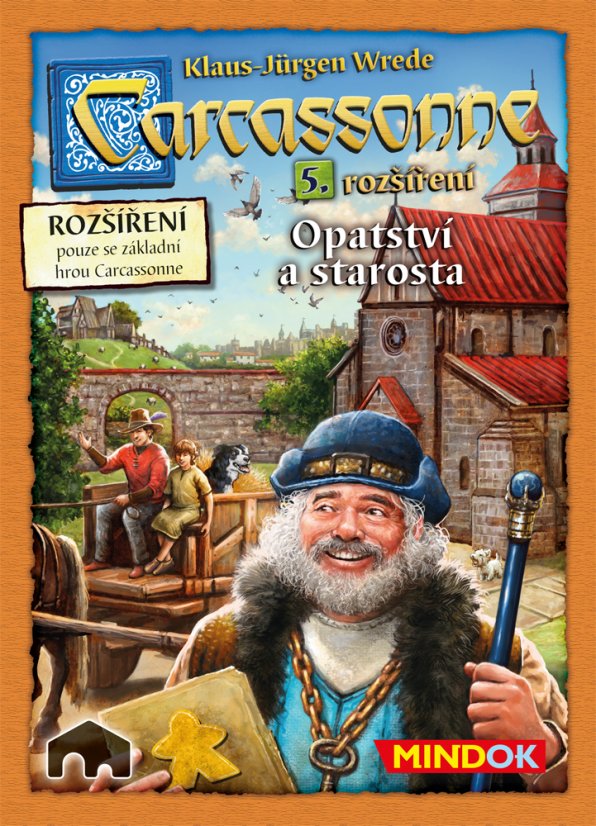 Carcassonne rozšíření 5: Opatství a starosta