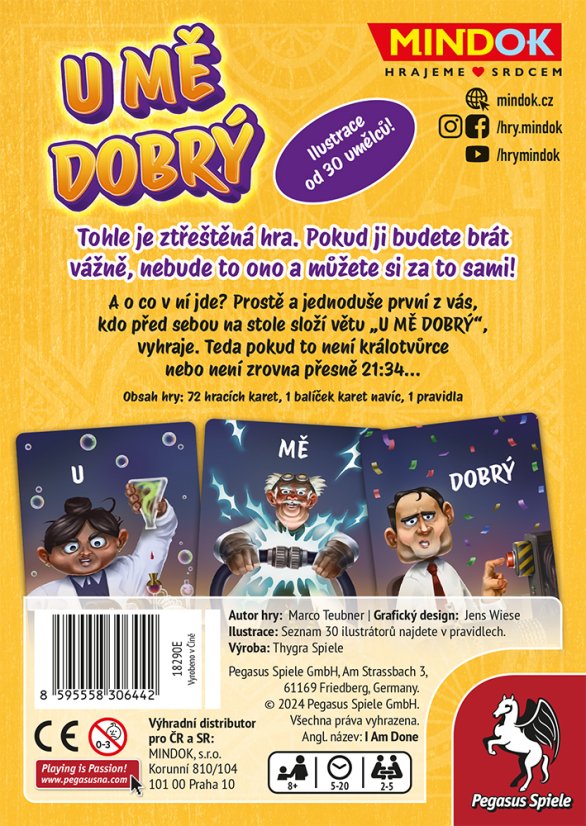 U mě dobrý
