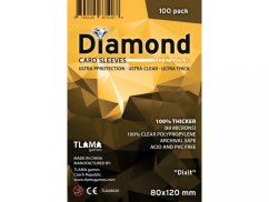 Obaly na karty Diamond Gold (80x120 mm)