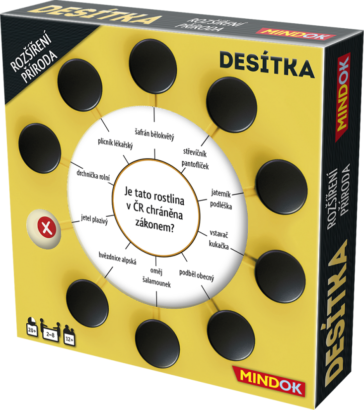 Desítka: rozšíření Příroda