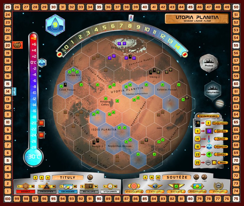 Mars: Teraformace – Utopia & Cimmeria