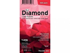 Obaly na karty Diamond Pink (70x120 mm)