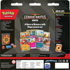 Pokémon TCG: Mega Lucario ex League Battle Deck