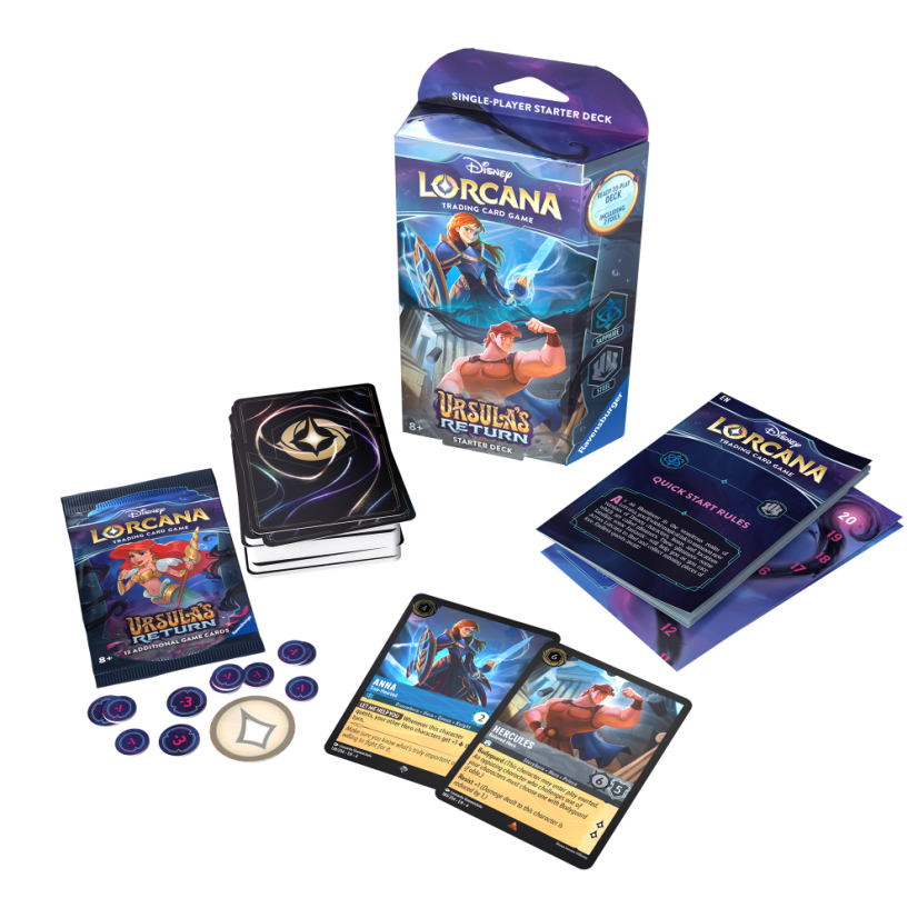 Disney Lorcana - Ursula's Return - Starter Deck Sapphire & Steel