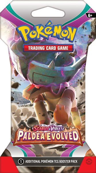 Pokémon Scarlet & Violet Paldea Evolved Blister Booster