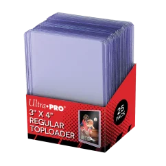 Ultra Pro Toploader 3x4 Regular obaly 25 ks
