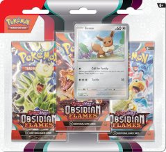Pokémon Scarlet & Violet Obsidian Flames 3 Blister Booster