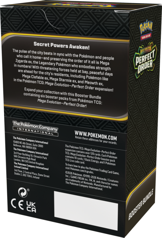 Pokémon TCG: ME03 Perfect Order - Booster Bundle