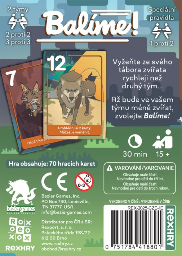 Balíme! - Zvířata proti táborníkům