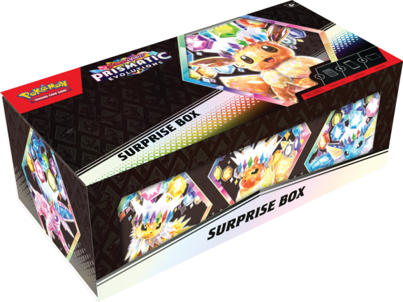 Pokémon Scarlet & Violet Prismatic Evolutions - Surprise Box Collection