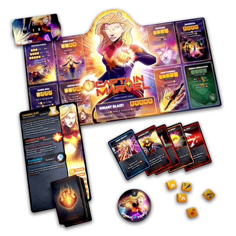 Marvel Dice Throne - Zvýhodněný set, Sada 1 + Sada 2 + 8 promo karet
