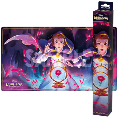 Disney Lorcana - Shimmering Skies - Playmat Mystic glimmer of Belle, Beauty and the Beast
