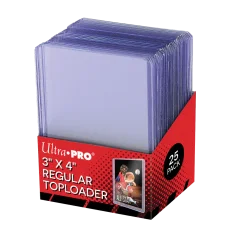 Ultra Pro Toploader 3x4 Regular obaly 25 ks