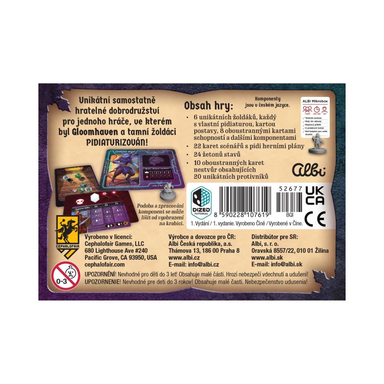 Gloomhaven: Knoflíci a brouci