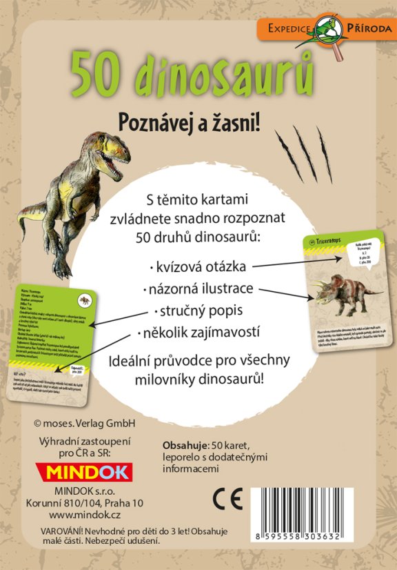 Expedice příroda: 50 dinosaurů