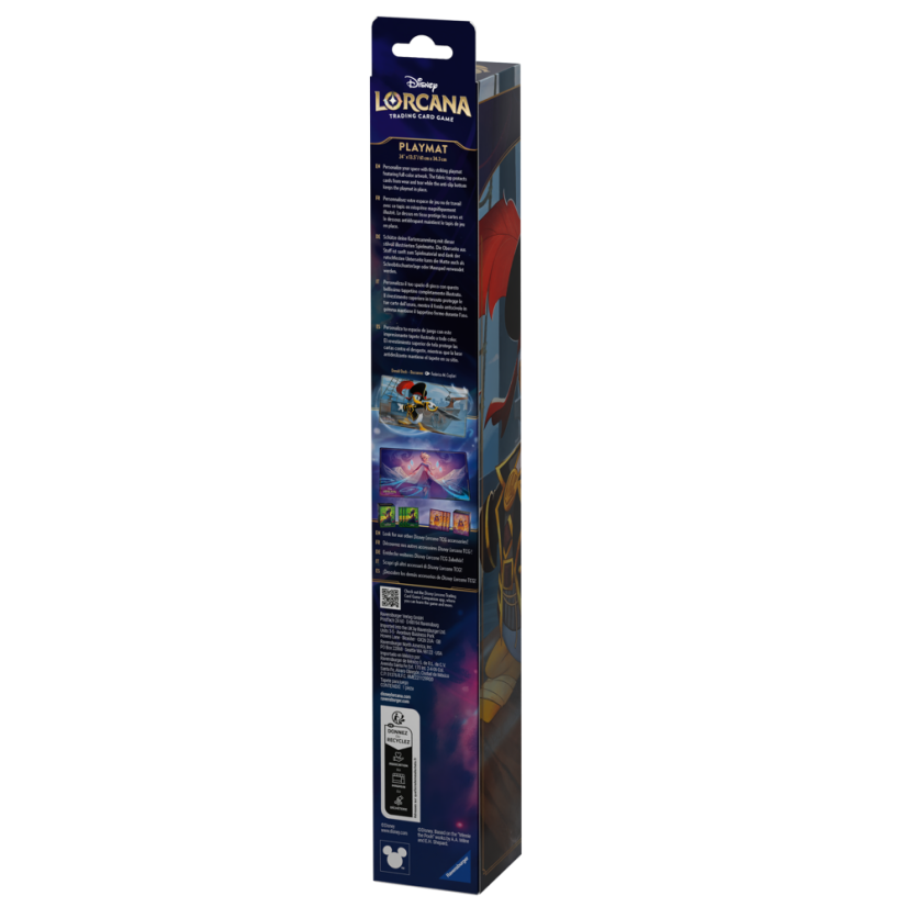 Disney Lorcana - Azurite Sea - Playmat Donald Duck, Buccaneer
