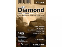 Obaly na karty Diamond Bronze (65x100 mm)