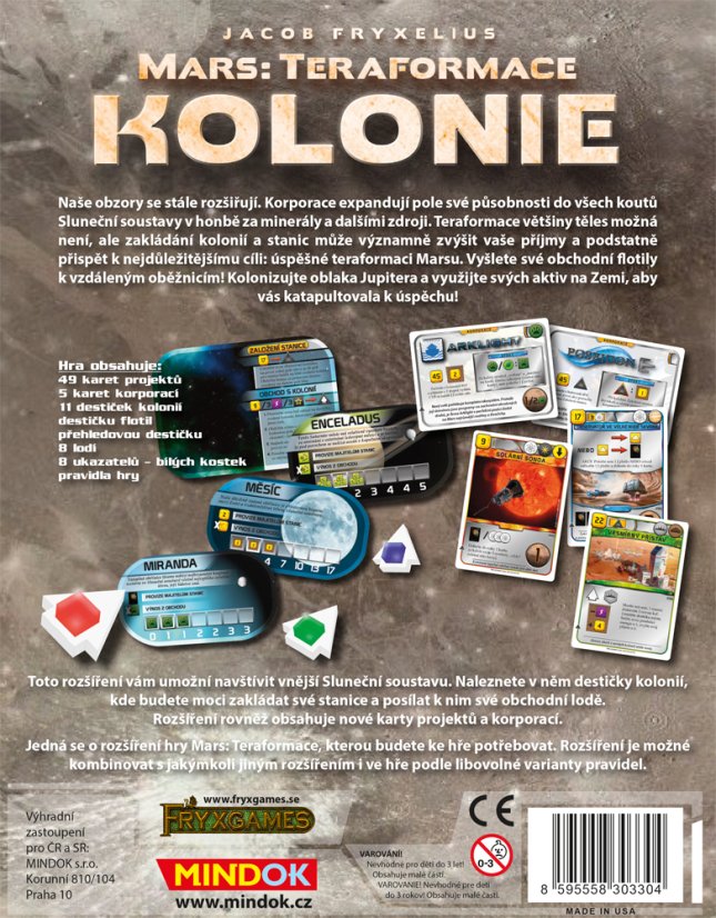 Mars: Teraformace – Kolonie