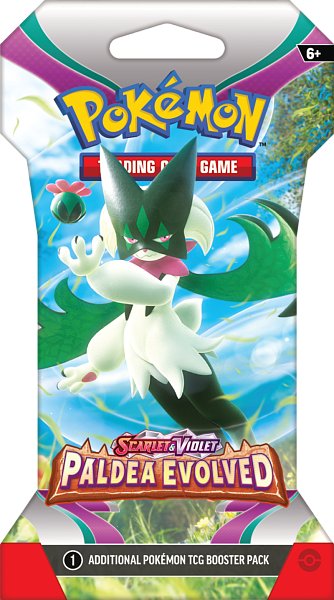 Pokémon Scarlet & Violet Paldea Evolved Blister Booster