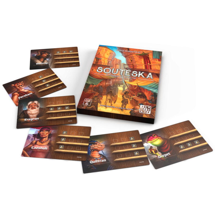 Kartografové: Sada map 6 - Soutěska: Tržiště v pustině