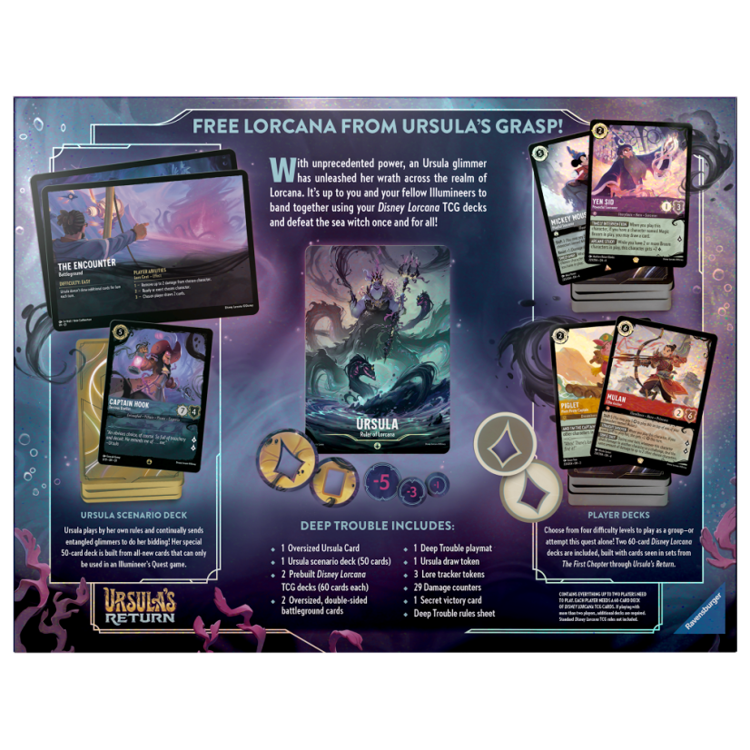 Disney Lorcana - Ursula's Return - Illumineer's Quest Deep Trouble