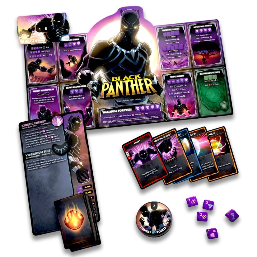 Marvel Dice Throne - Zvýhodněný set, Sada 1 + Sada 2 + 8 promo karet
