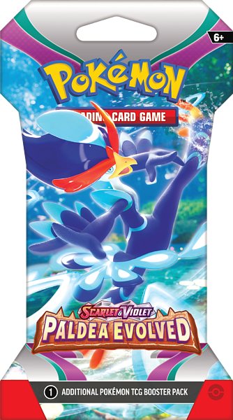 Pokémon Scarlet & Violet Paldea Evolved Blister Booster