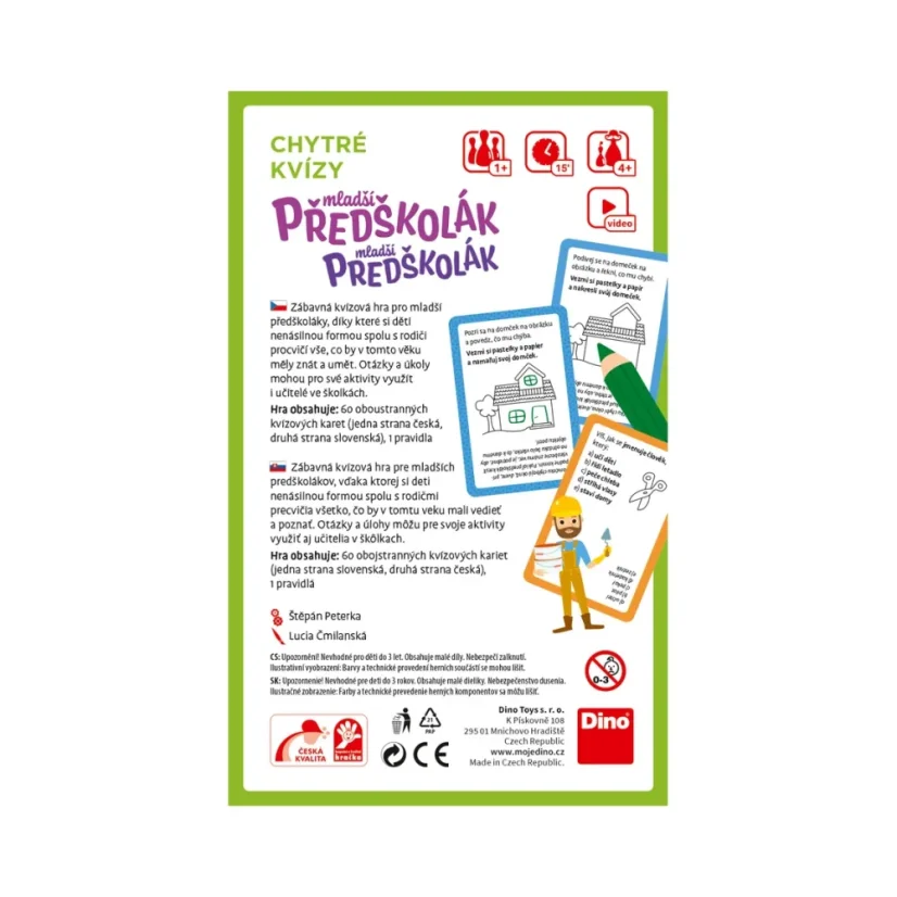 Chytré kvízy – Mladší předškolák