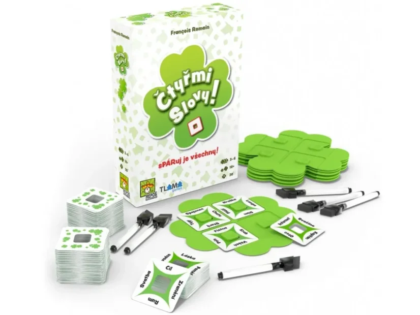 Čtyřmi slovy!