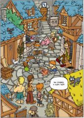 Komiks, v němž jsi hrdinou - Rytíři 1 - První dobrodružství