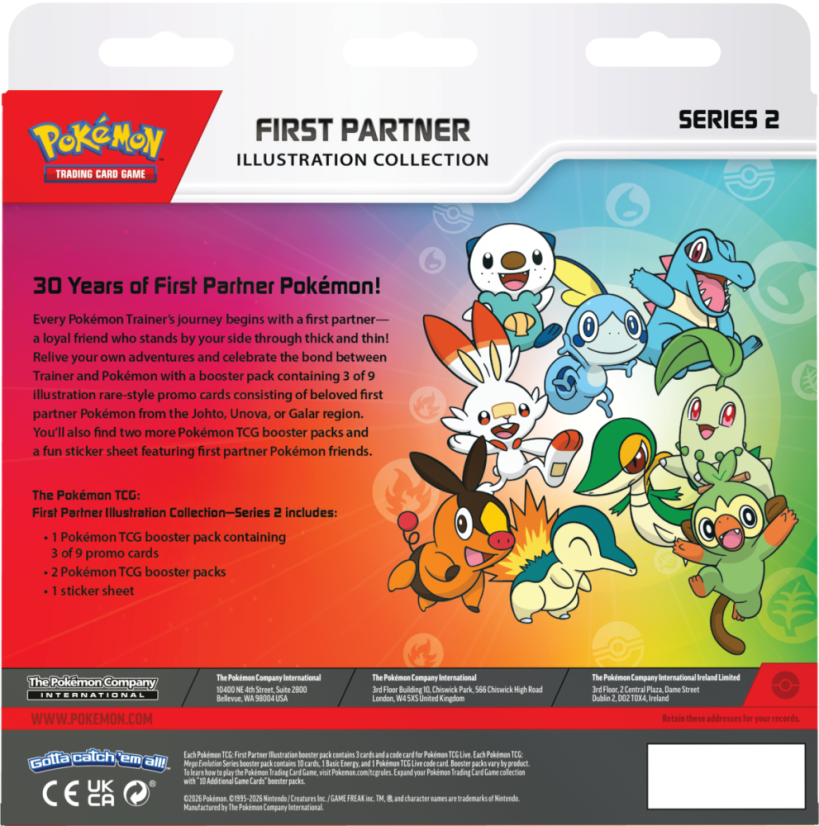 Pokémon TCG: First Partners Illustration Collection - Series 2