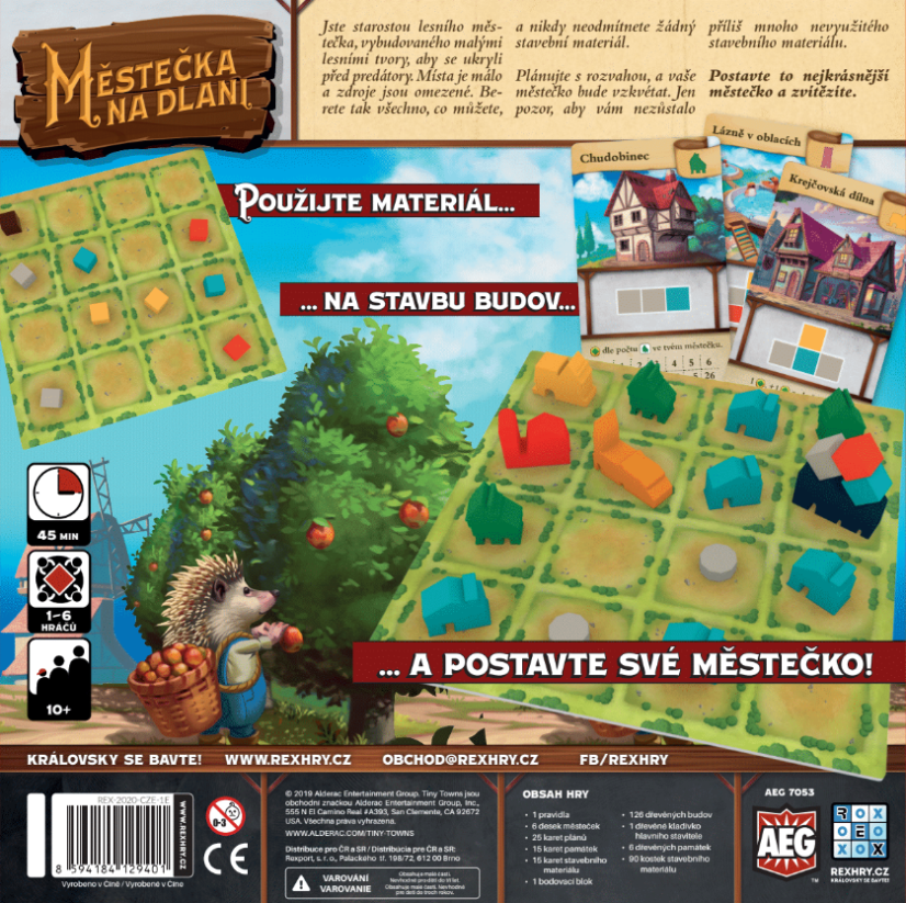 Městečka na dlani + minirozšíření Památý strom