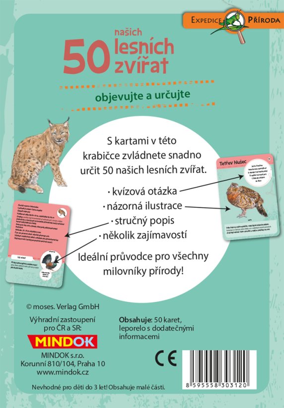 Expedice příroda: 50 našich lesních zvířat