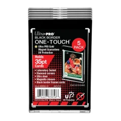 Ultra Pro Obal na kartu One Touch Magnetic Holder 35pt (Black border) 5 ks v balení
