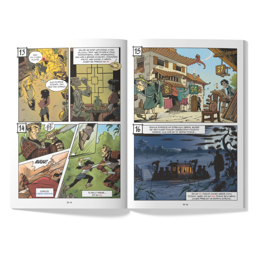 Komiks, v němž jsi hrdinkou - Slzy bohyně