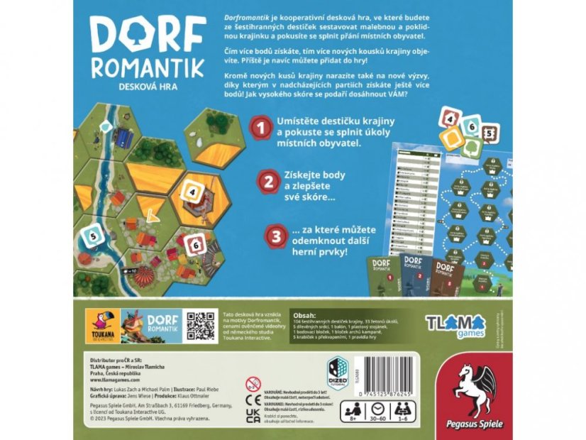 Dorfromantik: Desková hra