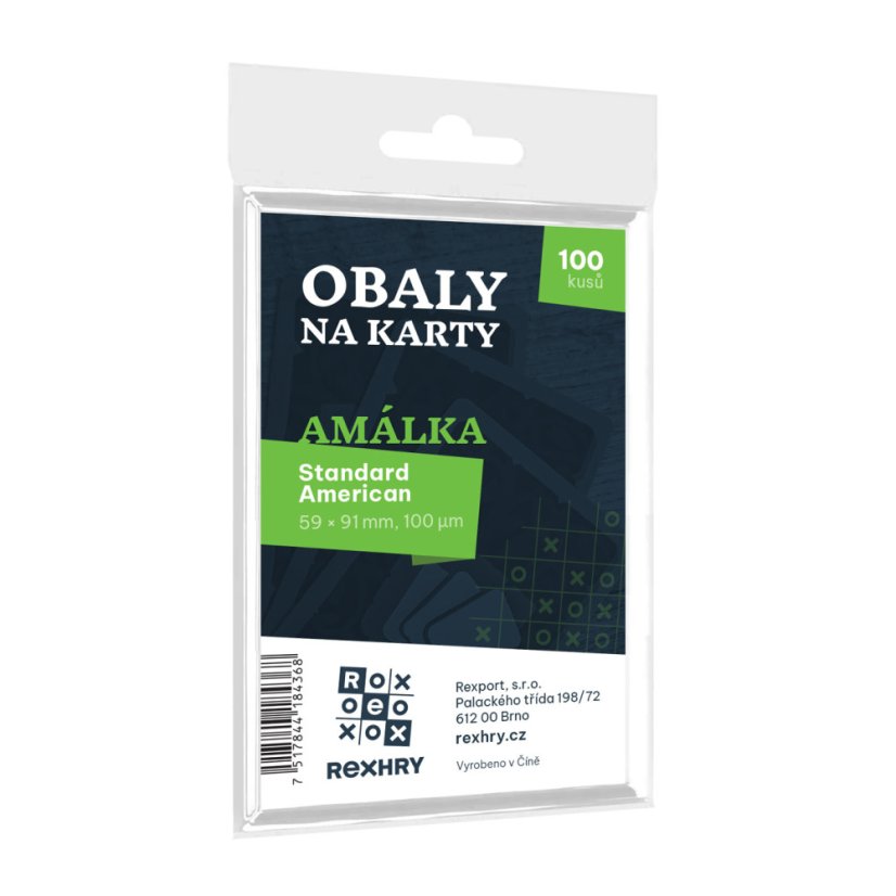 Obaly na karty - Standard American - Amálka